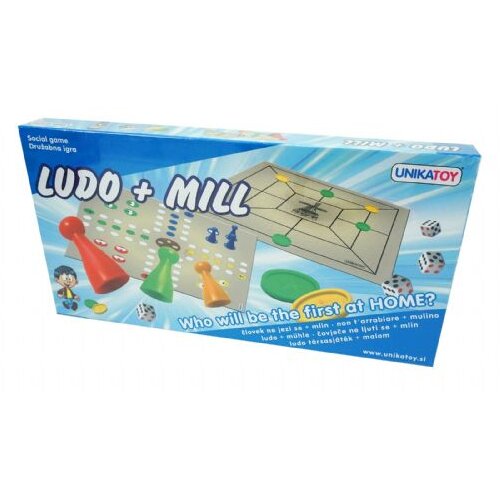Unikatoy igra 23785 &amp;ndash; človek ne jezi se + mlin Slike
