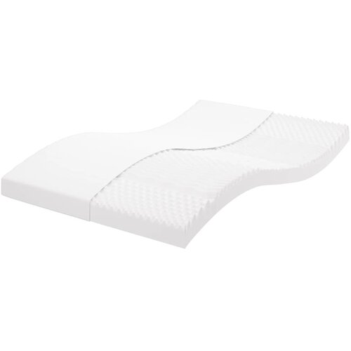 vidaXL Vzmetnica iz pene bela 120x210 cm 7-conska trdota 20 ILD Cene