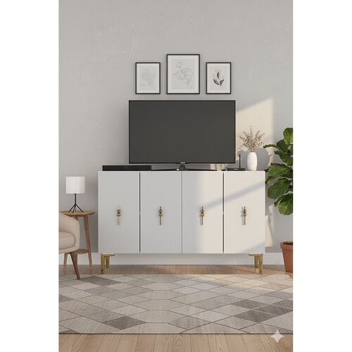 Hanah home Komoda s ladicama, 120x79x32cm, Bijela Cijene