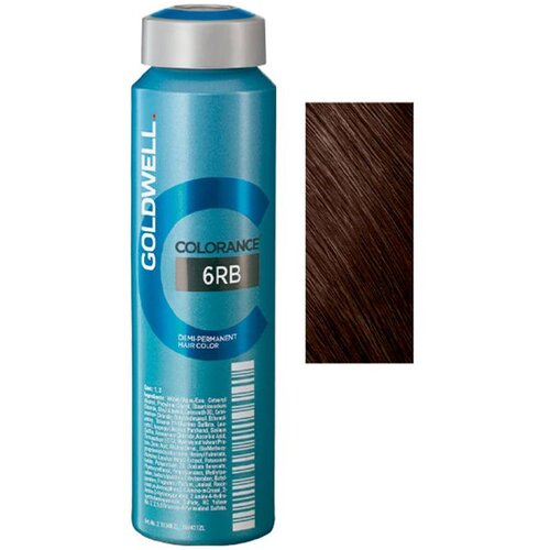 Goldwell Colorance demi-permanentna boja za kosu 6RB 120 ml Slike