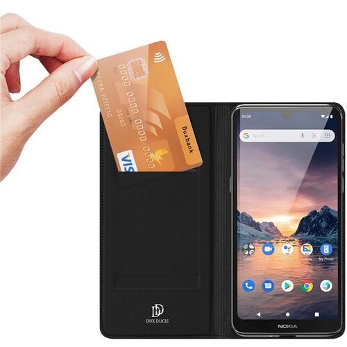 Etui ovitek Skin Pro Bookcase za Nokia 1.3 črn Cene
