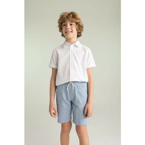 Defacto Boy Regular Fit Polo Neck Cotton Short Sleeve Shirt Cene