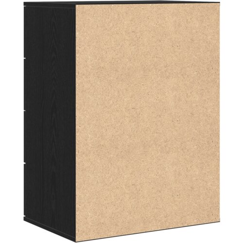 vidaXL Ormarić / Komoda Crni hrast 60 x 39 x 80 cm Konstruirano drvo Cijene