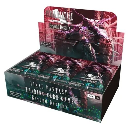 Final Fantasy TCG Opus 21 Beyond Destiny Booster Box komplet igralnih kart Cene