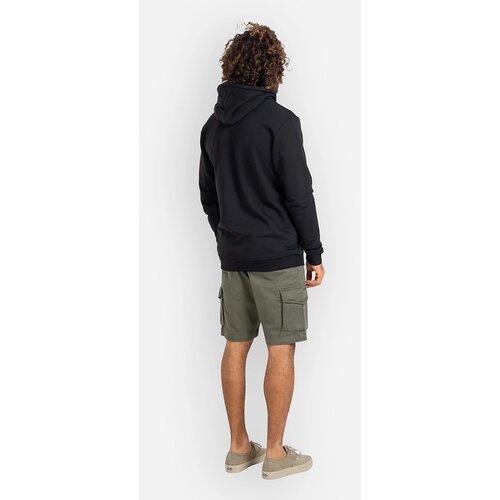 Reell Staple Terry Co Jopa s kapuco deep black Slike