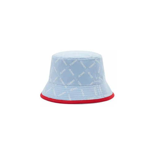 Tommy Sport Tommy Jeans Klobuk Tjw Item Reversible Bucket Hat AW0AW11856 Modra