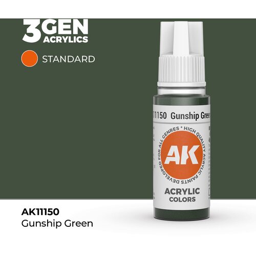 AK Interactive Gunship Green 17ml - 3rd Gen Akrilna Boja AK11150 Cene