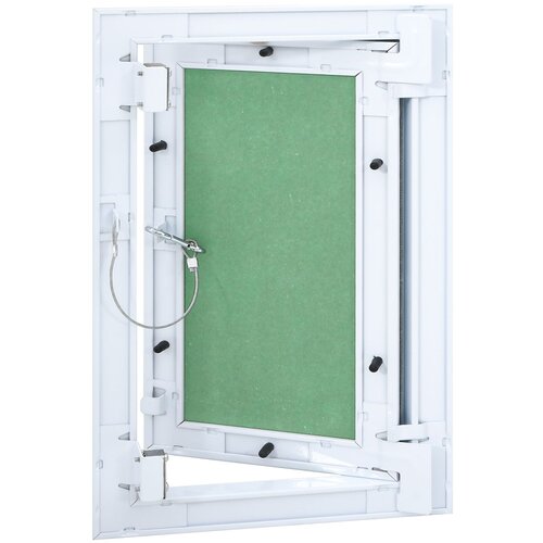 vidaXL Zeleni dostopni panel Aluminij, Mavec 350 x 250 x 12.5 mm Trpežen Cene