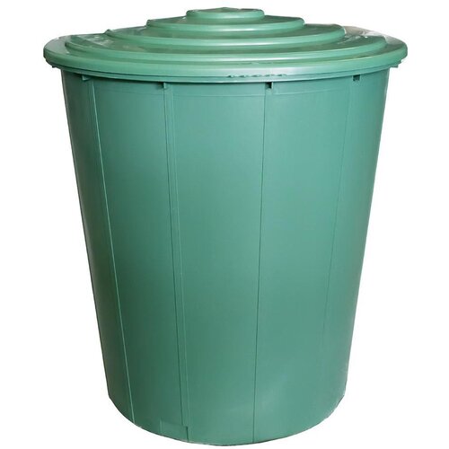  Kaca plastična 200L zelena sa poklopcem Cene