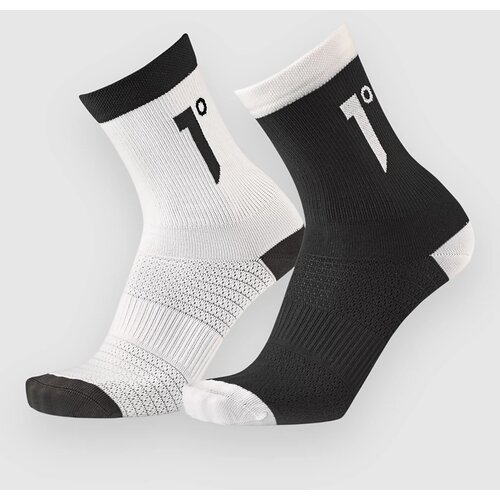 First Degree Mtb 2 Prs 35-38 Nogavice black & white Cene