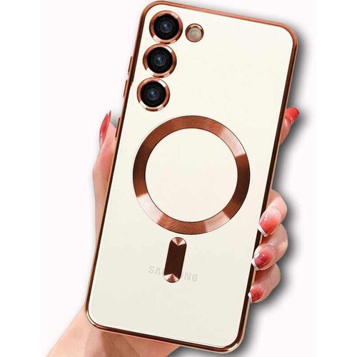 Magsafe SILIKON SAMSUNG S23 ROSE GOLD SA ZASTITOM KAMERE Cijene