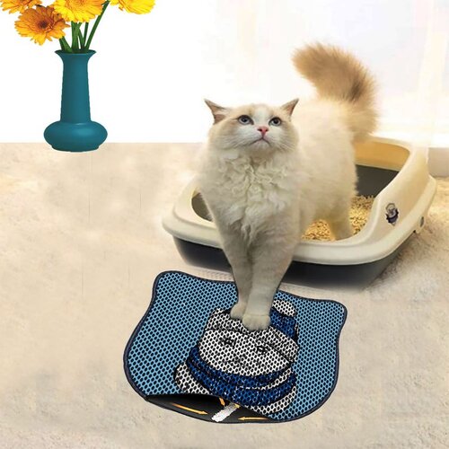 WALLXPERT Kdkafa0255 multicolor cat litter mat Cene
