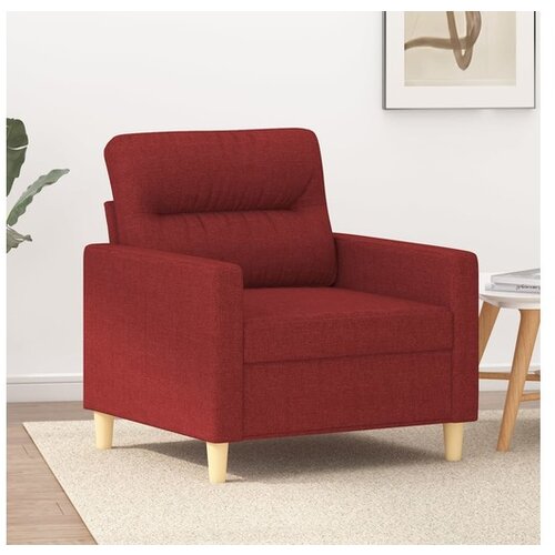  Fotelj vinsko rdeč 60 cm blago Slike