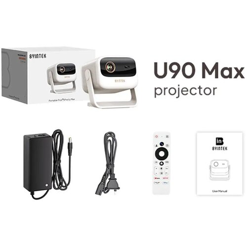  Prenosni projektor Byintek UFO U90 MAX - bel Slike