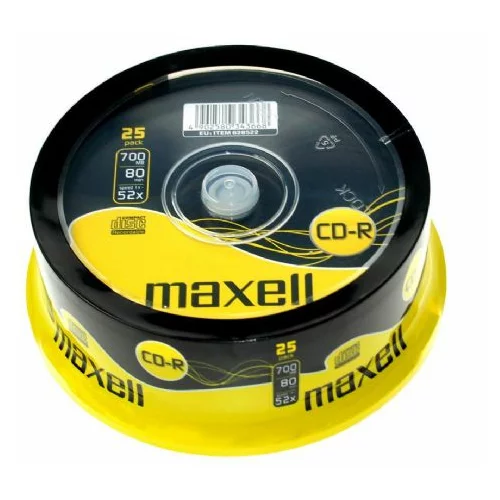 Maxell cd-r 700MB 52X 25 na osi