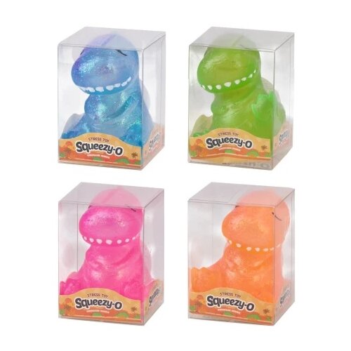 Ozzo Squeezy dino, gumena igračka, providni dinosaurus, miks Cene