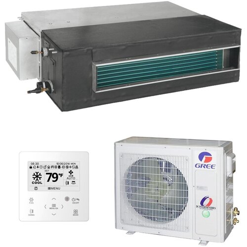 Gree kanalni klima uređaj 12,1kW GUD125PHS(A-S)/GUD125W(NhA-S), za prostor do 120m2, a++ energetska klasa Cijene