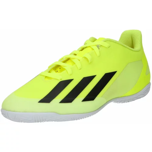 Adidas Kopačke 'X CRAZYFAST CLUB' neonsko žuta / crna