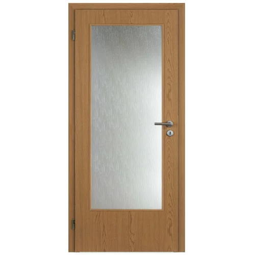 DOORNITE sobna vrata doornite 3/4 (39 x 750 x 2000 mm, leva, les: svetli hrast, s steklom)