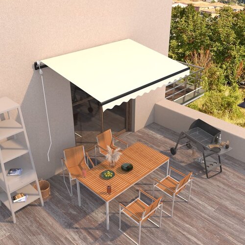  Tenda na automatsko uvlačenje 350 x 250 cm krem Cijene