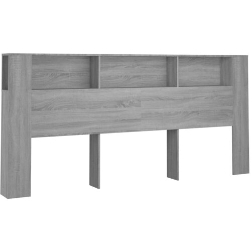 Maison Chic vzglavna omarica - nočna omarica - posteljna omarica siva sonoma 220x18,5x104,5 cm, (21705973) Cene