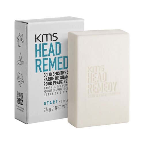 KMS Head Remedy Solid Shampoo &amp;Scaron;ampon za osjetljivo vlasi&amp;scaron;te 75 g Slike
