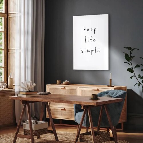  Slika - Message (1-part) - English Text in Motivational Tone 40x60 Akustična Cene