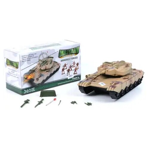 Magic Toys Tankovski igralni komplet z dodatki v puščavski barvi Cene