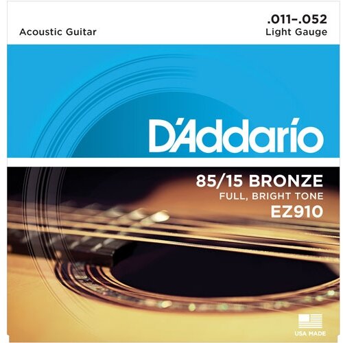 D&amp;#039;Addario EZ910 11-52 žice za akustičnu gitaru Slike