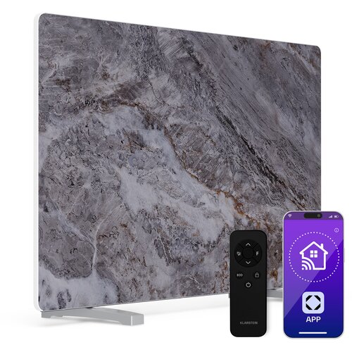Klarstein MarmoHeat infracrvena ploča | 600 W | 5 - 9 m² | mramorni dizajn | 70 cm x 100 cm Cijene