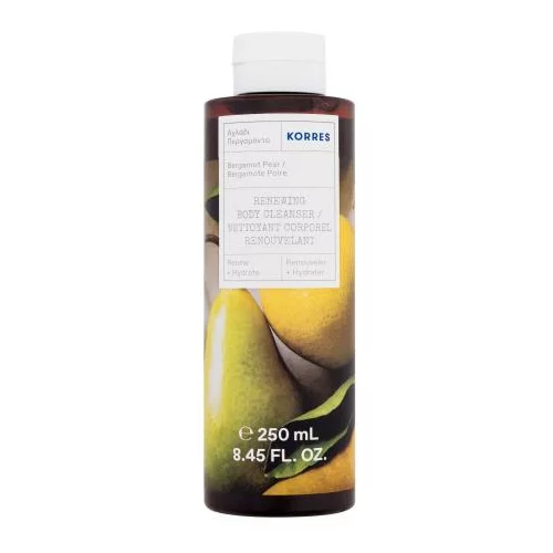 Korres Bergamot Pear Renewing Body Cleanser hidratantni gel za tuširanje 250 ml za ženske