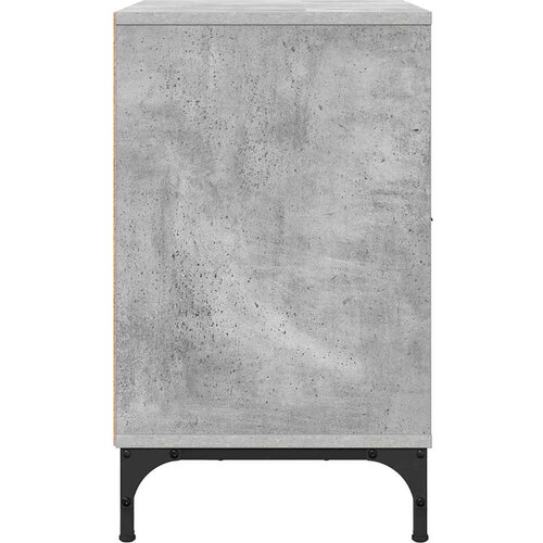  Noćni ormar 2 pcs Beton siva 49 x 36 x 61 cm Konstruirano drvo Slike