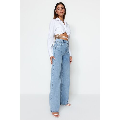 Trendyol Jeans - Blue - Wide leg Cijene