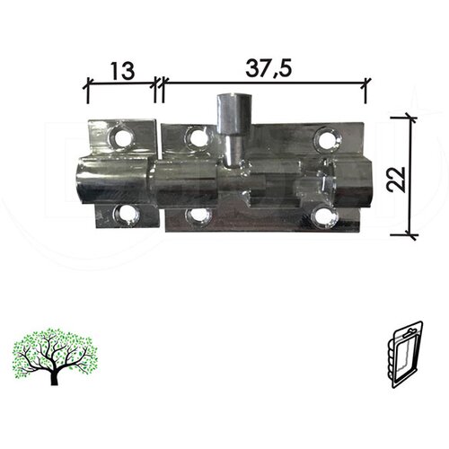 Dabel reza za vrata 4010 ms 37,5 mm dsp Slike