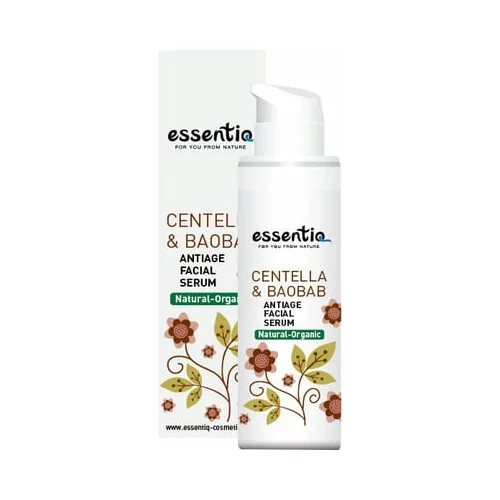 Essentiq Anti Aging serum za obraz s tigrovo travo in baobab