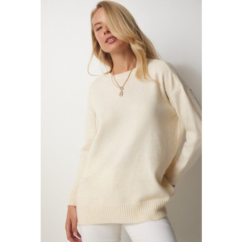  Sweater - Ecru - Oversize Slike