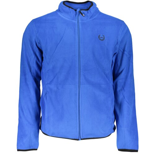 Gianmarco Venturi MEN&amp;amp;#39;S BLUE ZIP SWEATSHIRT Slike