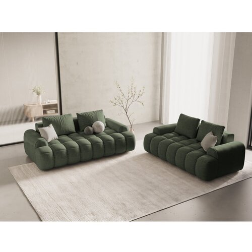 Cosmopolitan Design Zelena sedežna garnitura 200 cm Linz &amp;ndash; Slike