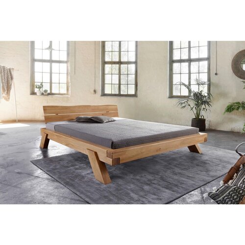 Livetastic POSTELJA IZ TRAMOV 140 cm x 200 cm , les divji hrast Slike