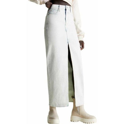 Calvin Klein - - Teksas suknja sa prednjim šlicem Cene