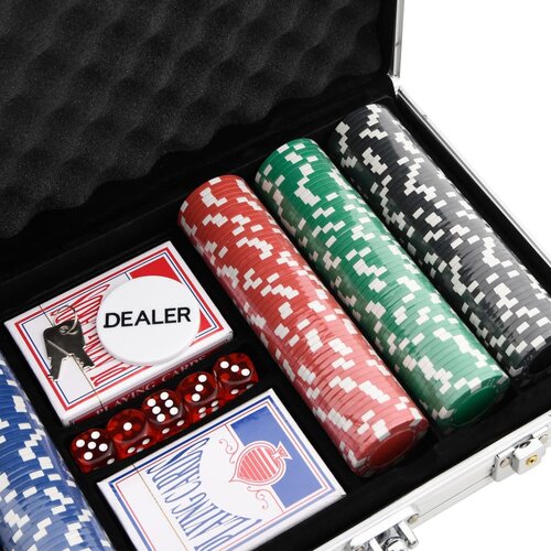  Set žetona za poker 300 kom 11,5 g Slike