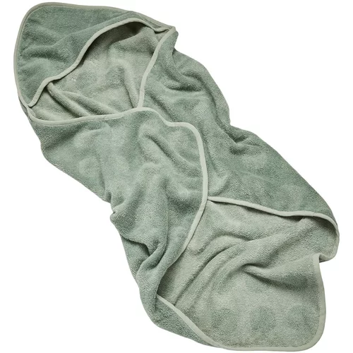 Leander® otroška kopalna brisačka hoodie sage green