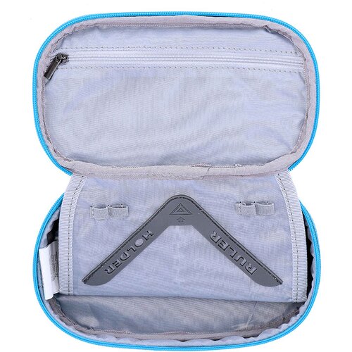 Rucksack Only Ovalna pernica Jumbo Blue Melange Slike