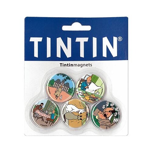 Moulinsart Magnet - Tintin, Pack Castle Slike