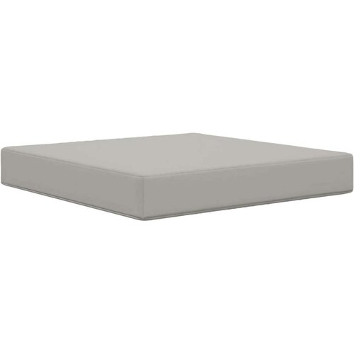  Jastuk za vanjsku sofU 2 pcs Sivi Poliester - Sivi 60 x 60 cm 1x sjedalo +1x naslon (3D s bartagom) Slike