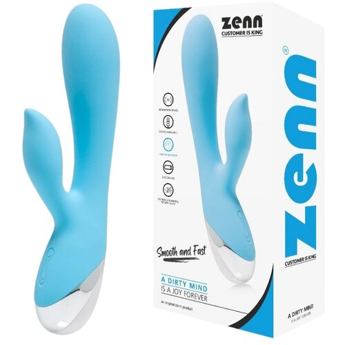 Zenn Vibrator Rabbit Smooth &amp;amp; Fast Blue Slike