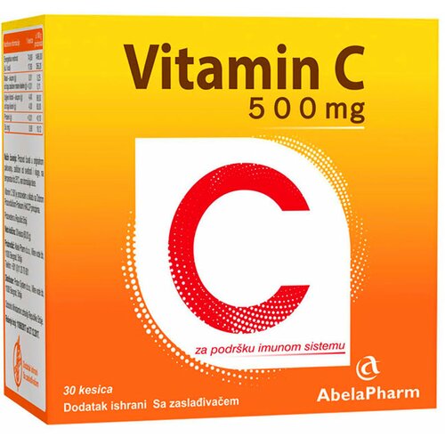 Abela pharm vitamin c 500 mg 30/1 Cene