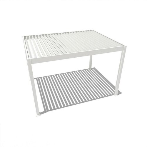 Gardenson Pergola E-superior, Bela, Osvetlitev, 3x4m Slike