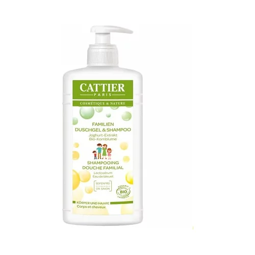 CATTIER Paris družinski gel za prhanje in šampon 2v1