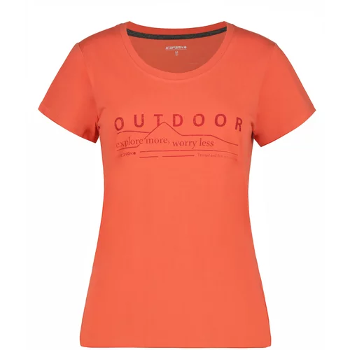 Icepeak Funkcionalna majica 'Belcher' oranžna / rdeča